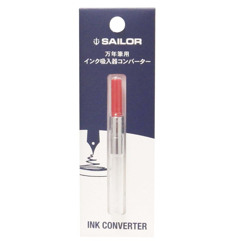 Sailor Fountain Pen Converter, Red - Image 1
